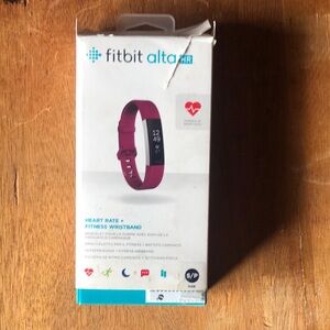 Fitbit Alta HR Fitness Wristband - Pink